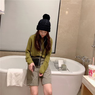 2020新款毛衣女装季女款套头长袖基础款打底保暖羊毛针织衫多色