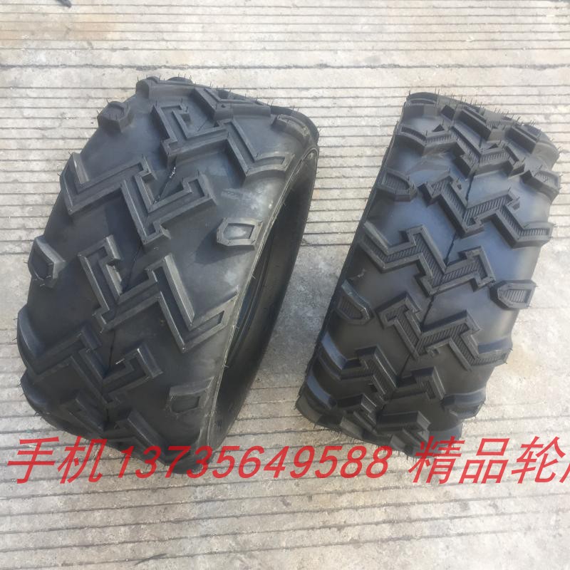 卡丁车配件大公牛沙滩车轮胎22x8-10真空胎22x11-10寸W花纹越野胎