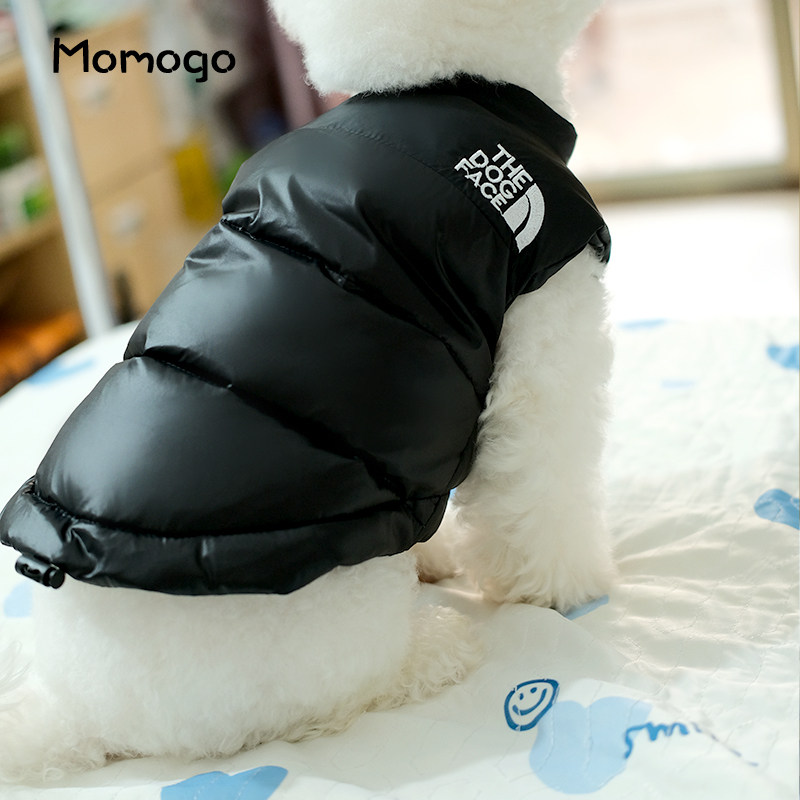狗面宠物狗狗泰迪猫咪羽绒服马甲