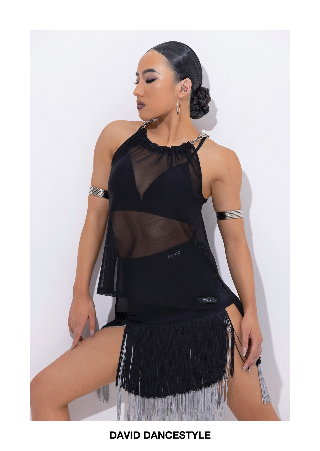 春夏新女士拉丁舞服David