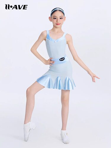WAVE未午新款拉丁舞服冰镜星语女