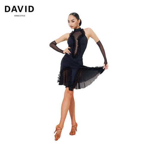 DAVID2025新款女士拉丁舞服套装