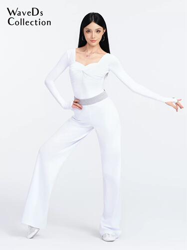 WAVE未午拉丁舞服练功服秋冬新款