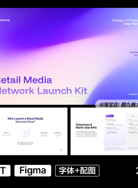 高级小众科技企业宣传PPT模板Figma源文件演示文稿设计素材ZW09