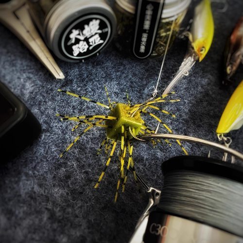 鲈钓饵骰子饵大嫂骰子软饵鲈鱼