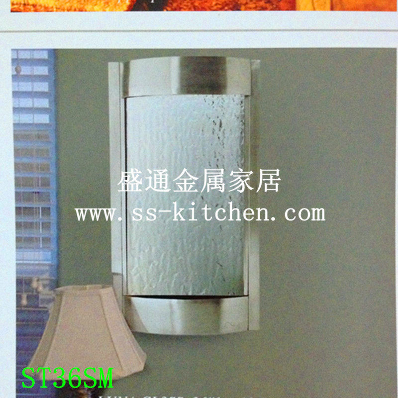欧式挂件时尚流水墙 家居装饰品壁饰 遮挡电表箱壁挂 流水加湿器