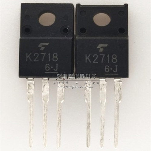 K2718 2SK2718 场效应管 TO-220F塑封N沟道mos场效应管