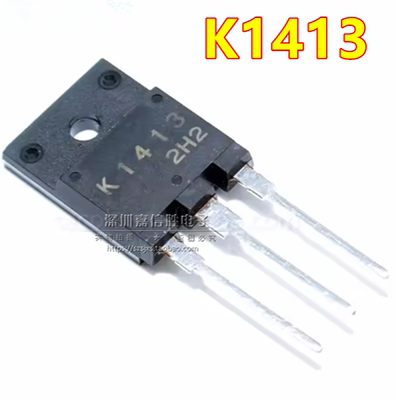 K1413 2SK1413 MOS场效应管 N沟道 2A/1500V TO-3P 高速开关应用