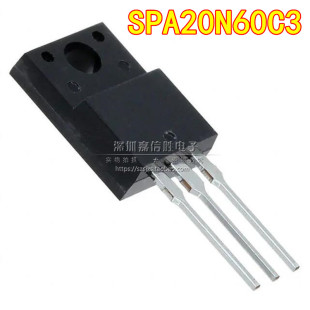 MOS场效应管 全新 20N60C3 650V 20.7A N沟道 SPA20N60C3 220F