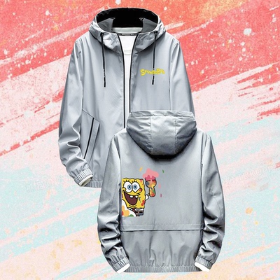 休闲百搭带帽可定制夹克外套