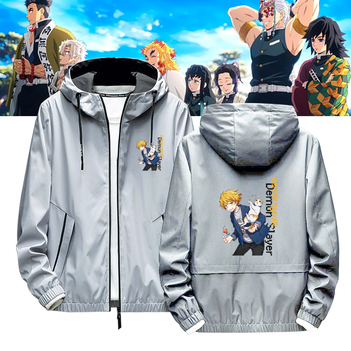 青少年秋冬休闲百搭带帽夹克外套