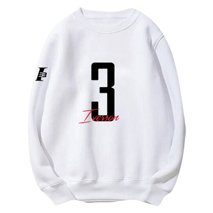 答案艾弗森crossover之王篮球运动艾佛森宽松定制薄款圆领卫衣服