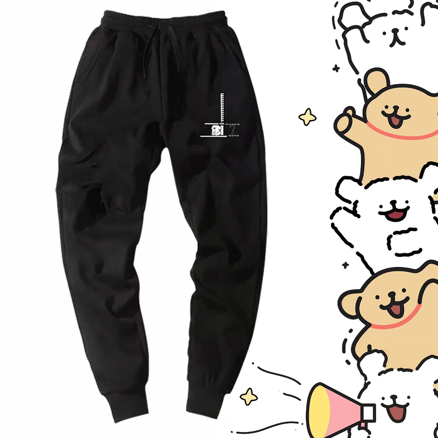 男女情侣可定制卫裤运动裤长裤