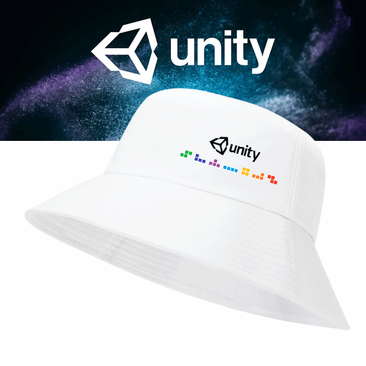 Unity3D游戏开发引擎程序员游戏制作男休闲四季款定制遮阳渔夫帽