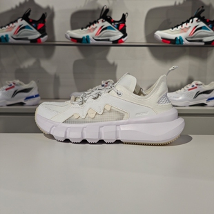 李宁休闲鞋2023夏季悟道2.3韦德系列女子透气篮球文化鞋ABCT050