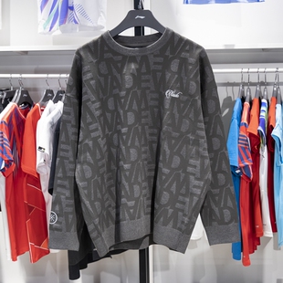 李宁男子毛衣2024冬季新款韦德系列宽松套头无帽编织衫AMBU053