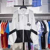 李宁运动风衣2024夏季 反伍BADFIVE男子抗菌宽松外套AFDU419 新品