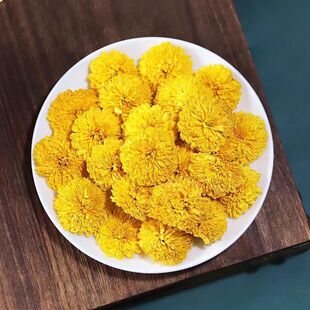明月山头茬金蕊皇菊 核心产区高海拔 菊香泉水甜