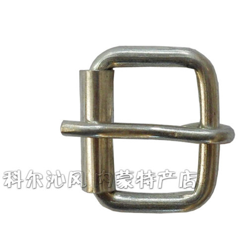 蹬带卡子金属蹬带扣 镀锌皮带扣 五金配件马鞍马具配件马术用品