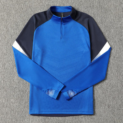 半拉链训练服运动速干T恤