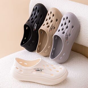 洞洞鞋男款夏季外穿防滑防臭EVA材质耐磨软底运动潮流休闲沙滩鞋