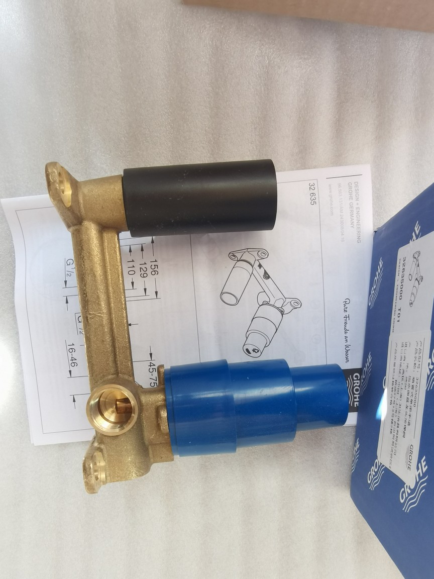 grohe/高仪32635000预埋件 牆出水龙头阀芯暗装入墙式阀芯