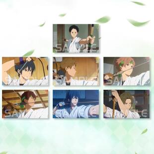 星河动漫正版 弦音风舞高中弓道部涟漪系列 卡片明信片 周边官谷