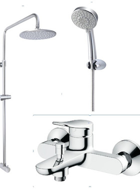 RRTOTO淋浴花洒龙头套装TBS04302B/03302/04301B+DM911CS+DM706