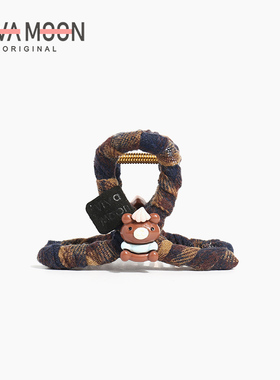 韩版可爱小熊发抓格纹布艺抓夹甜美气质发饰鲨鱼夹盘发夹百搭头饰