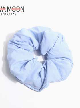 夏日清新发圈韩版云朵泡芙系列马卡龙色超柔软头饰温柔简约高弹力