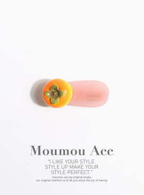 立体水果发夹侧边刘海夹可爱仿真夹子趣味发卡盘发碎发夹头饰发饰