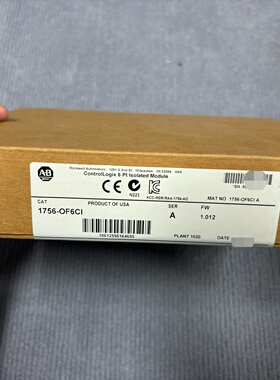 1756-OF6CI   全新原装现货  6点隔离模拟电流输