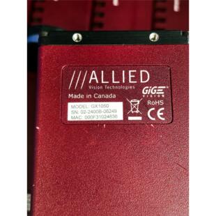 100万像素 112帧 GX1050 德国AVT工业相机