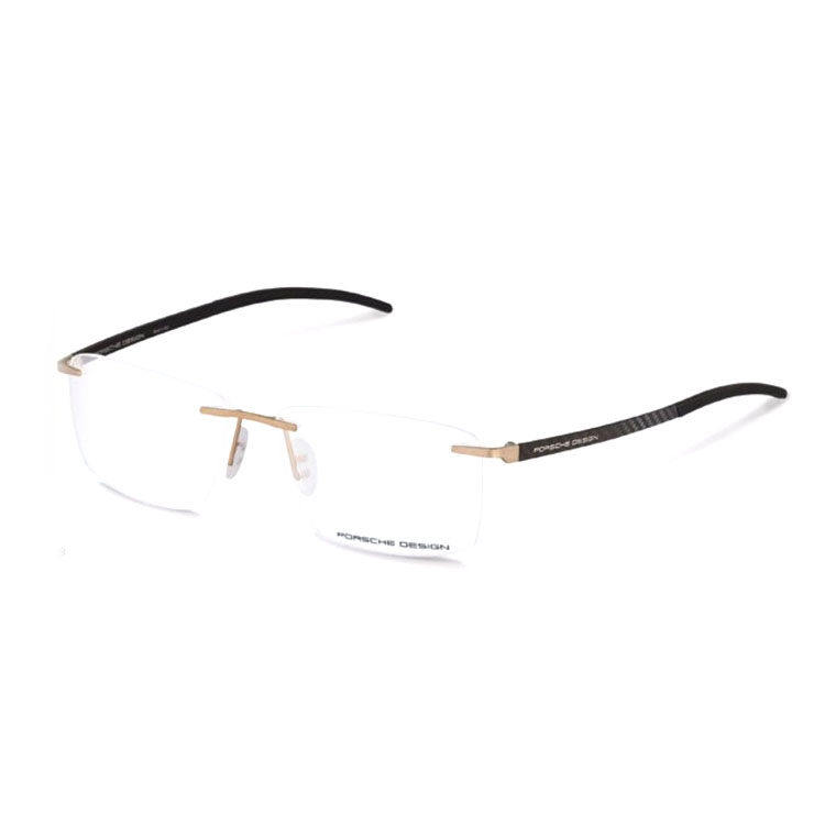 潮牌保时捷眼镜架 Porsche Design 8341 S2 男士商务无框近视眼镜
