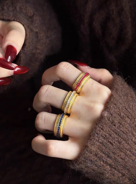 足金999时来运转戒指水贝黄金送礼物送朋友2026新款