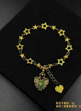 足金999黑金手链爆款古法手链水贝黄金爆款2026新款送朋友