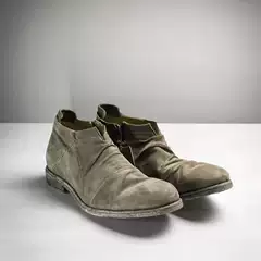 Leatherman's Door MEN+Italian Horsehide+Hand-colored Stitching Goodyear Men's Mid Boots SM6788
