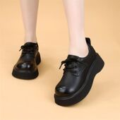 单鞋 断码 软底系带轻便妈妈女鞋 百搭时尚 清仓鞋 女2025春秋新款