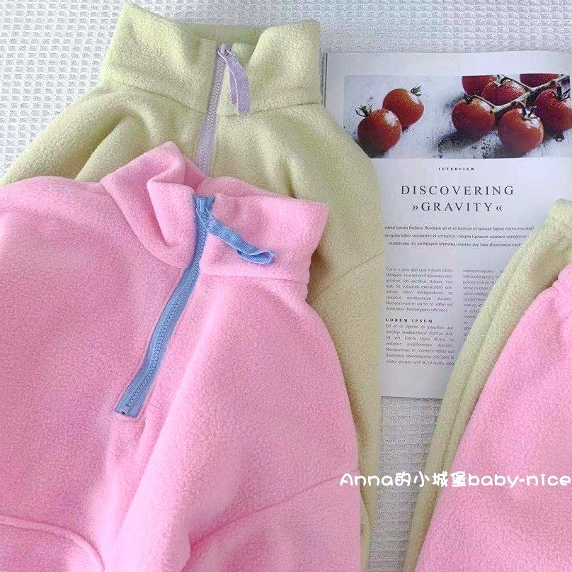 秋款童装儿童摇粒绒休闲套装男女童长袖长裤运动风卫衣两件套韩版,童装/婴儿装/亲子装,套装,淘宝优惠券,粉丝福利购,淘宝优惠卷