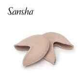 Sansha 护脚套弹力帆布脚尖套PAD 三沙芭蕾舞凝胶透气足尖套足尖鞋