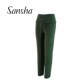 芭蕾舞练功裤 Sansha 直筒厚 热身长裤 女 三沙秋冬舞蹈保暖裤