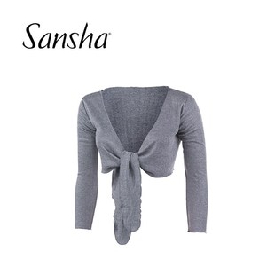 三沙成人女舞蹈服針織保暖短上衣芭蕾練功舞服開衫 Sansha KH4003