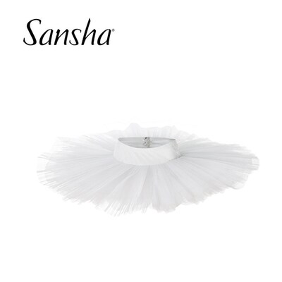 Sansha/三沙成人tutu裙芭蕾舞中裙专业表演裙 女半身裙纱裙DF0702