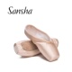 练功鞋 Sansha 硬鞋 缎面皮底舞蹈鞋 FRD1.0 三沙芭蕾舞足尖鞋