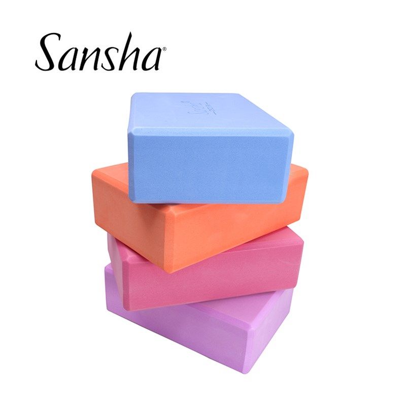 Sansha/三沙瑜伽砖女舞蹈练功辅助用品高密度砖块儿童跳舞专用泡