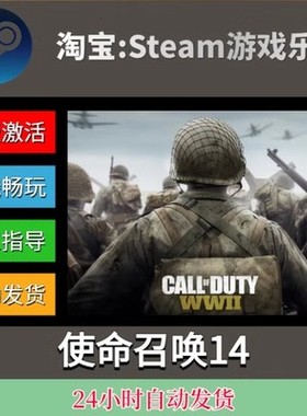 使命召唤14：二战 Steam正版离线 全DLC 中文PC游戏 包更新 正版