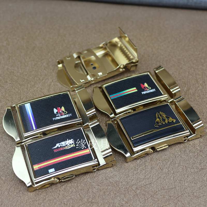 休闲牛仔男士无牙皮带扣头