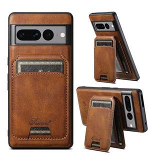 适用谷歌Pixel 9pro手机壳防摔Pixel 8A/7A/6A插卡保护壳Pixel 9/8/7/6 Pro支架皮套MagSafe磁吸无线充电后盖