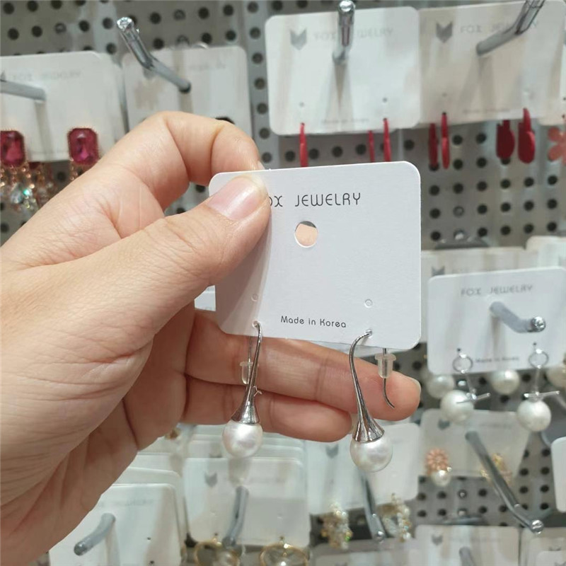耳饰耳环小喇叭珍珠耳坠耳钩