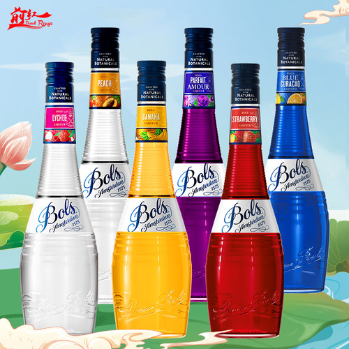 洋酒波士蜜桃鲜桃桃子味700ml